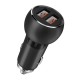LDNIO C503Q 2USB automobilinis įkroviklis + MicroUSB laidas