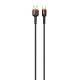 LDNIO LS532, USB - USB-C 2m Cable (Grey-Orange)