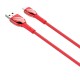 LDNIO LS662 USB - Micro USB 2m, 30W cable (red)