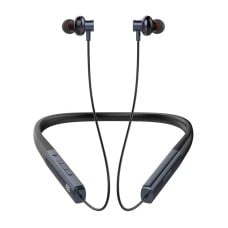 LDNIO N01 wireless neckband headphones (dark blue)