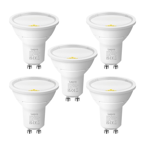 LED lemputė LEPRO 200086-DW GU10 5 vnt. LED lemputė LEPRO 200086-DW GU10 5 vnt.