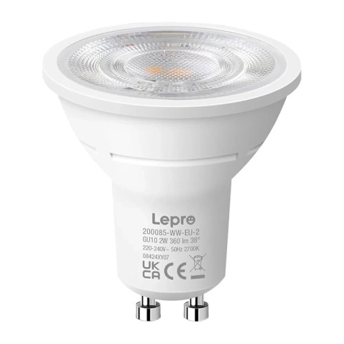LED Bulb LEPRO 200086-WW-EU-5 GU10 3.3W LED Bulb LEPRO 200086-WW-EU-5 GU10 3.3W