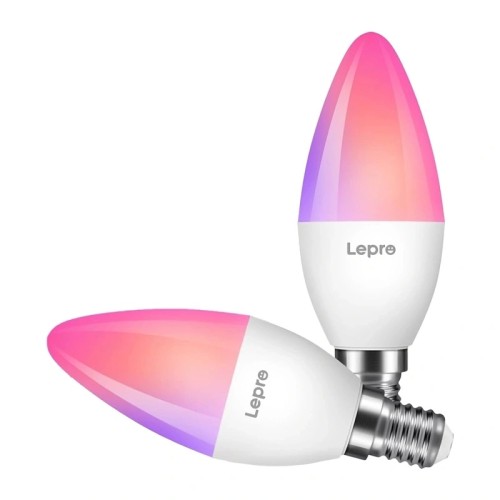 LED Bulb LEPRO BC1-EU-2-W E14 Wi-Fi Bluetooth LED Bulb LEPRO BC1-EU-2-W E14 Wi-Fi Bluetooth