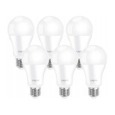 LEPRO 100080-DW-EU-6 LED lemputė, E27, A60, 13W (100W), 1521 lm, 6500K, 180°, 6 pakuotės