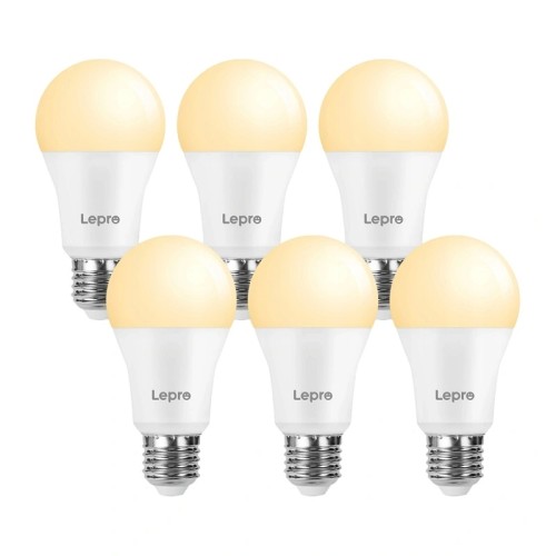 LEPRO 100080-WW-EU-6 E27 A60 13W/100W 1521 lm 2700 K LED lemputė, 6 vnt, pakuotėje LEPRO 100080-WW-EU-6 E27 A60 13W/100W 1521 lm 2700 K LED lemputė, 6 vnt, pakuotėje