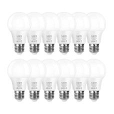 LEPRO 100089-WW-EU-12 LED lemputė, E27, A60, 8.5 W (60 W), 806 lm, 2700 K (šiltai balta), 180°, 12 vnt, pakuotėje