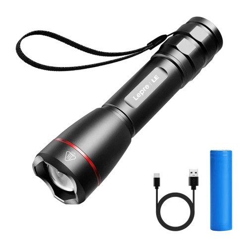 LEPRO 120024 1000lm USB žibintuvėlis LEPRO 120024 1000lm USB žibintuvėlis