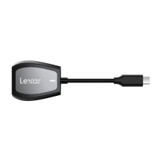 Lexar Dual-Slot SD/microSD Memory Card Reader, USB-C