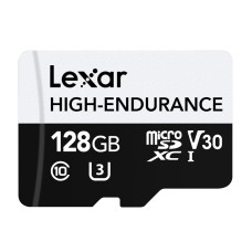 Lexar High-Endurance microSDHC/microSDXC 128 GB atminties kortelė
