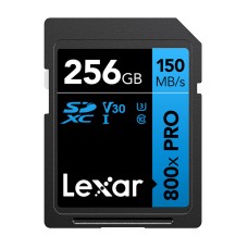 Lexar Professional 800x Pro SDXC 256GD atminties kortelė