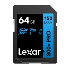 Lexar Professional 800x Pro SDXC 64GB memory card