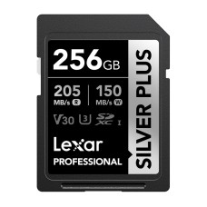 Lexar Professional SILVER PLUS SDXC 256GB memory card