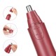 Liberex Electronic Nose Ear Hair Trimmer - red