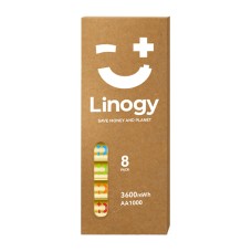 LINOGY AA Pro įkraunamos baterijos – 8 vnt.