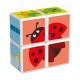 Magicube Printed Insects magnetic blocks + cards 7 elements GEOMAG GEO-121