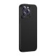 Magnetic Case Baseus Sintetinio pluošto serija, skirta iPhone 14 Pro (juodas)+ grūdintas stiklas + valymo rinkinys