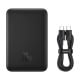 Magnetinis Mini Air Powerbank Baseus 10000mAh 20W (juodas)