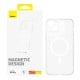 Magnetic Phone Case for iP 13 Baseus OS-Lucent Series (Clear)