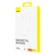 Magnetic Phone Case for iP 13 Baseus OS-Lucent Series (Clear)