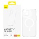 Magnetinis telefono dėklas, skirtas iP 14 Baseus OS-Lucent serijai (skaidrus)