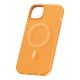 Magnetic Phone Case for iPhone 15 Plus Baseus Fauxther Series (Orange)