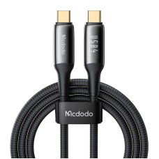 Mcdodo CA-2990 USB-C į USB-C laidas, PD 140 W, 1.2 m (juodas)