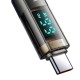 Mcdodo CA-3610 USB-C į USB-C laidas, automatinis išjungimas, PD 100 W, 1.2 m (juodas)