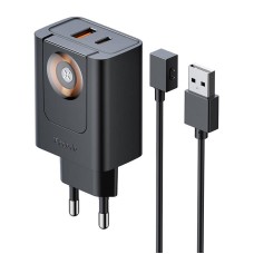 McDodo CH-3700 30W 2-in-1 USB-C+A Charger, black