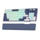 Mechaninė klaviatūra Royal Kludge RK96 RGB, raudonas jungiklis (mėlynas)