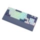 Mechaninė klaviatūra Royal Kludge RK96 RGB, raudonas jungiklis (mėlynas)