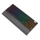 Mechaninė klaviatūra Royal Kludge RK96 RGB, rudas jungiklis (juodas)