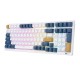 Mechaninė klaviatūra Royal Kludge RK98 RGB - mėlyna