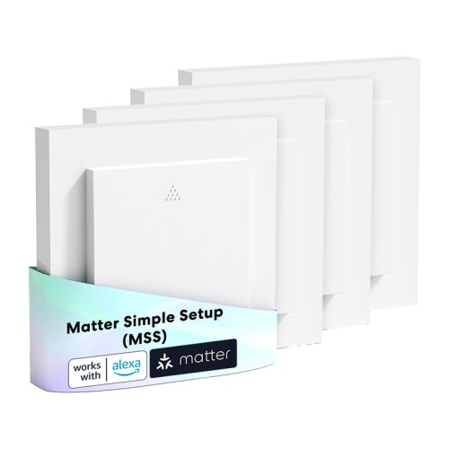 MEROSS MRS105MA-EU išmanusis Wi-Fi (materija) roletų jungiklis (4 vnt, pakuotė) MEROSS MRS105MA-EU išmanusis Wi-Fi (materija) roletų jungiklis (4 vnt, pakuotė)