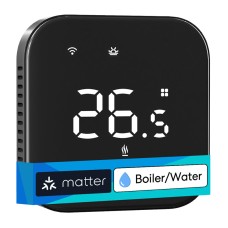 MEROSS MTS215BMA-B(EU) Smart Wi-Fi Thermostat (Black)