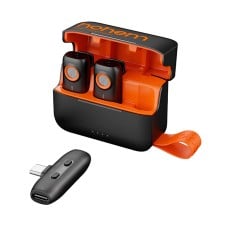 Mikrofonas Hohem (2TX + 1RX + įkrovimo dėklas) C tipo