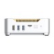 MINI PC AceMagic GK3 plus Intel Alder Lake N95 16GB RAM + 512GB sidabrinė
