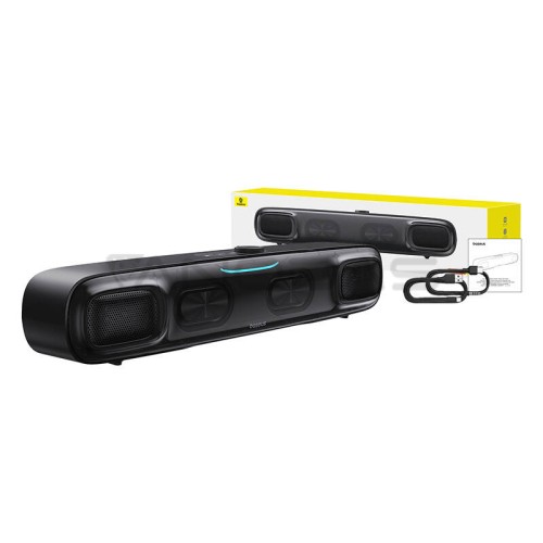 Mini Soundbar Baseus AeQur DS10 (juoda)  Mini Soundbar Baseus AeQur DS10 (juoda)