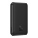 Mini Wireless PowerBank 20W Baseus - black