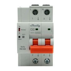 Miniature Circuit Breaker SHELLY Pro 2CB C63