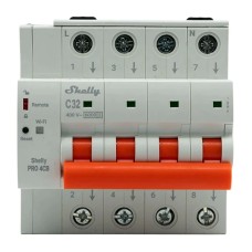 Miniature Circuit Breaker SHELLY Pro 4CB C32