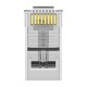 Modular RJ45 Cat.6 UTP Connector Vention IDDR0-10 Transparent 10 pcs.