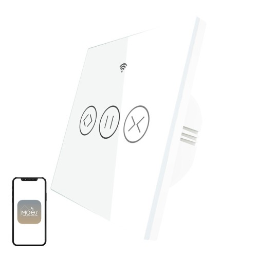 MOES WRS-EUC-WH-MS Smart Roller Shutter Switch MOES WRS-EUC-WH-MS Smart Roller Shutter Switch