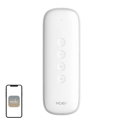 MOES ZR-SR-R01-WH ZigBee scenos jungiklis, IP55 (baltas) MOES ZR-SR-R01-WH ZigBee scenos jungiklis, IP55 (baltas)