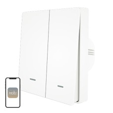 MOES ZS-B-EU2 ZigBee 2-Channel Light Switch