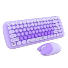 MOFII Candy New 2.4G belaidė klaviatūra + pelės rinkinys (violetinė)