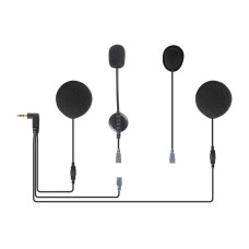 Motorcycle helmet headset with 3.5 mm plug for Q7 EJEAS HIFI-M2 intercom