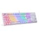 Motospeed CK107 mechanical keyboard - white