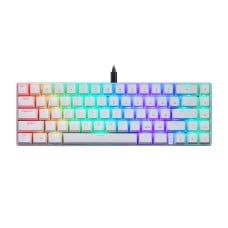 Mechaninė žaidimų klaviatūra Motospeed CK67 RGB - balta