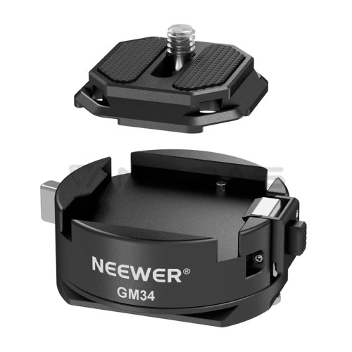 Neewer GM34 Arca-Swiss quick release and plate  Neewer GM34 Arca-Swiss quick release and plate