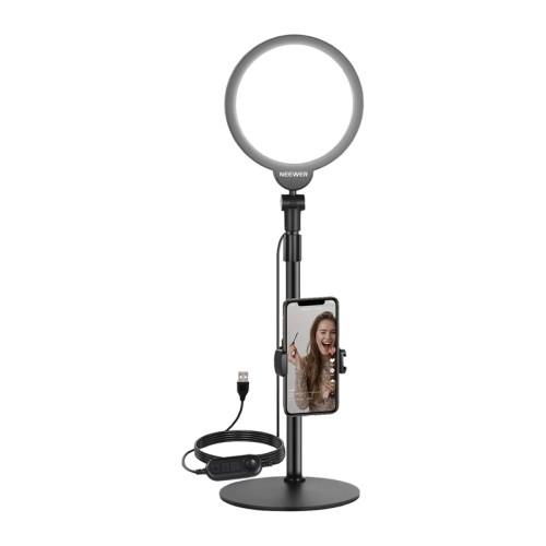 Neewer R06 18 cm apvalus LED telefono asmenukių rinkinys Neewer R06 18 cm apvalus LED telefono asmenukių rinkinys